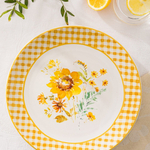 Тарелка обеденная 28 см Certified Int. Подсолнухи-3