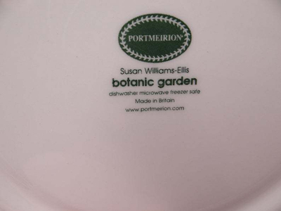 Чашка чайная с блюдцем Portmeirion "Ботанический сад. Незабудка" 200мл
