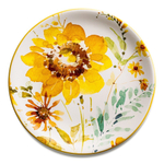 Тарелка закусочная 23 см Certified Int. Подсолнухи-3