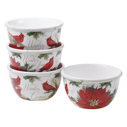 Пиала Птицы 14 см Certified Int. Зимний сад