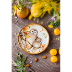 Тарелка хлебная Совы 15 см Certified Int. Сосновый лес