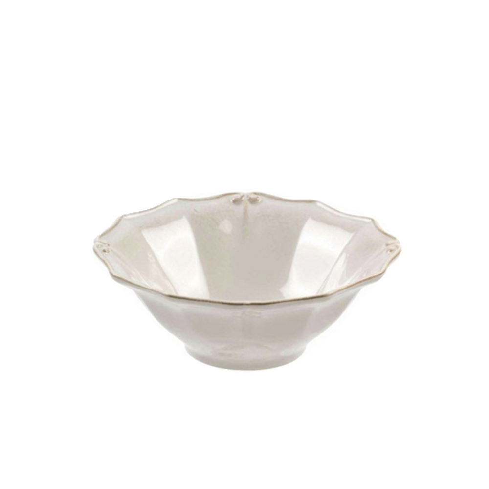 Тарелка суповая 17,6 см Costa Nova Barroco White белая