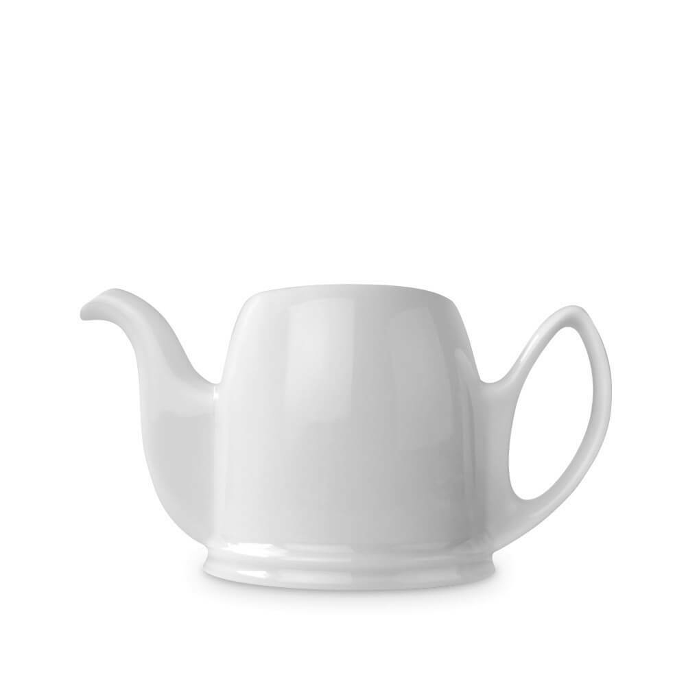 Чайник заварочный фарфоровый 370 мл, без крышки, белый, 189946, Salam, Guy Degrenne