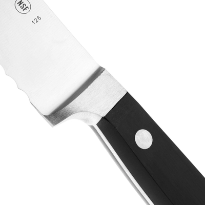 Нож для хлеба 18 см, из кованой высокоуглеродистой нержавеющей стали, черный, 2564, Clasica, Arcos