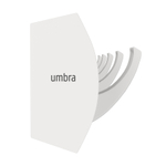 Вешалка настенная Flip, 50,8 см, белая/белая, 5 крючков, Umbra