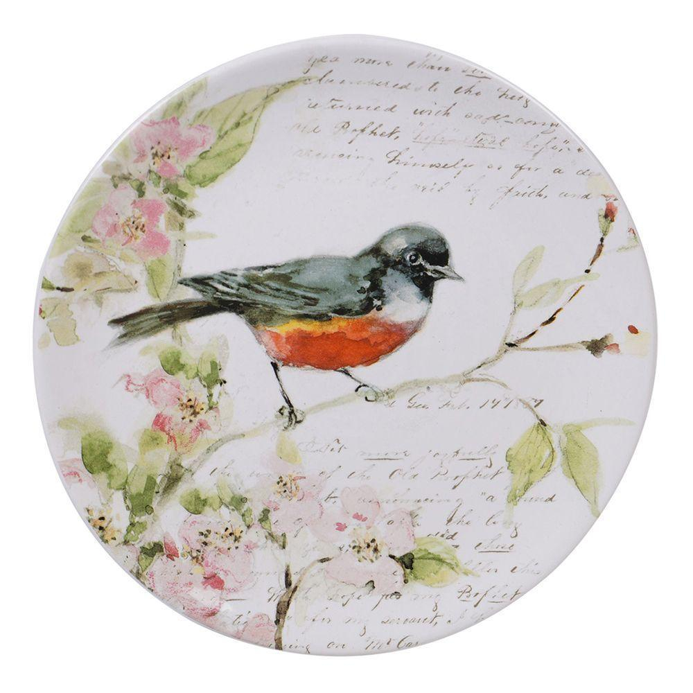 Тарелка закусочная 22 см Certified Int. Весенний луг