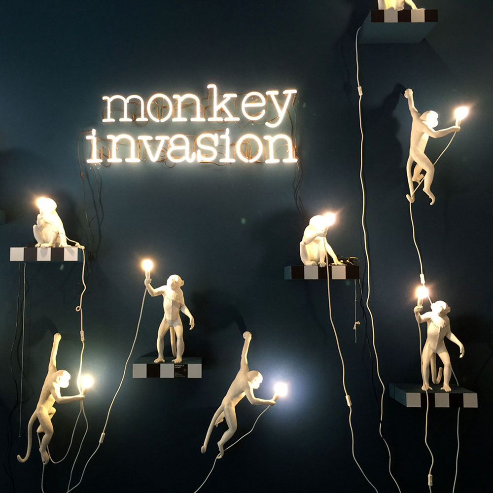Настольная лампа Monkey Lamp Standing, Seletti (14920)