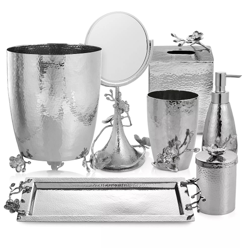 Ваза Michael Aram Белая орхидея 11 см, сталь нержавеющая