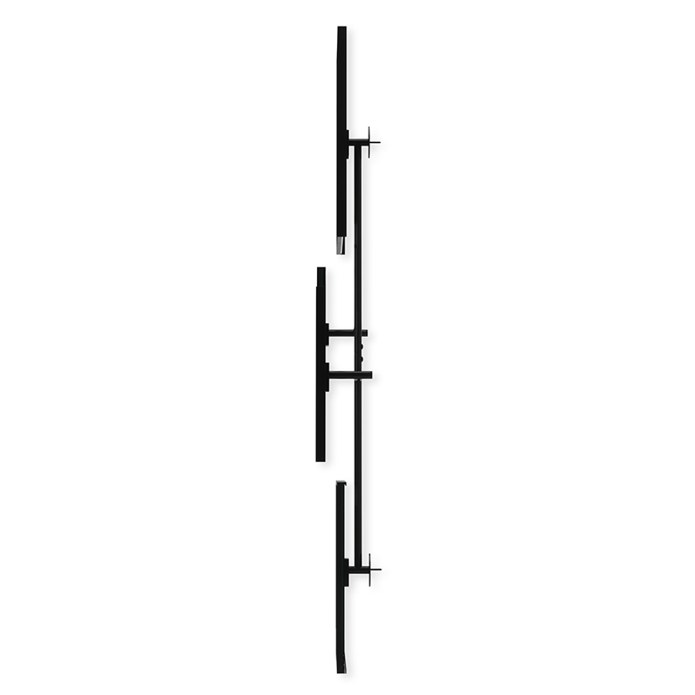 Панно для фотографий Flute, черное, 4 эл., Umbra