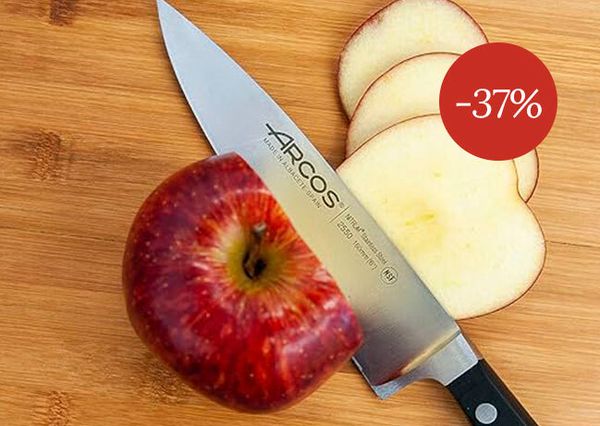 Скидка до 37% на испанские кухонные ножи, кухонные аксессуары и посуду с антипригарным покрытием Arcos
