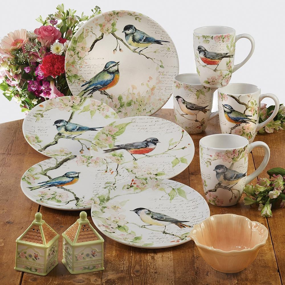 Тарелка закусочная 22 см Certified Int. Весенний луг