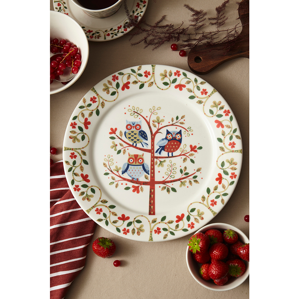 Тарелка Owl из коллекции Birds of Paradise, ?21 см