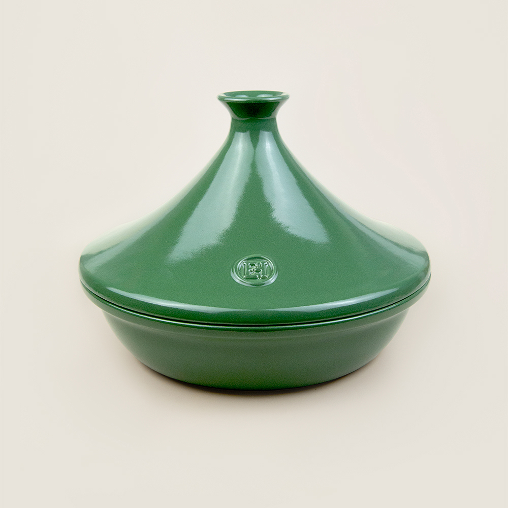 Тажин керамический Emile Henry 2л 27см цвет лавровый лист (зеленый) 195626