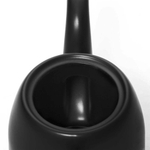 Чайник заварочный фарфоровый 900 мл, без крышки, черный, 150456, Salam, Guy Degrenne