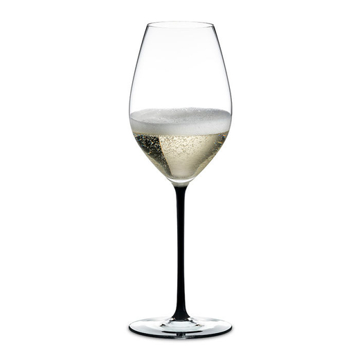 Хрустальный бокал ручной работы для шампанского Champagne, 445 мл, Fatto a Mano, Riedel (черный)