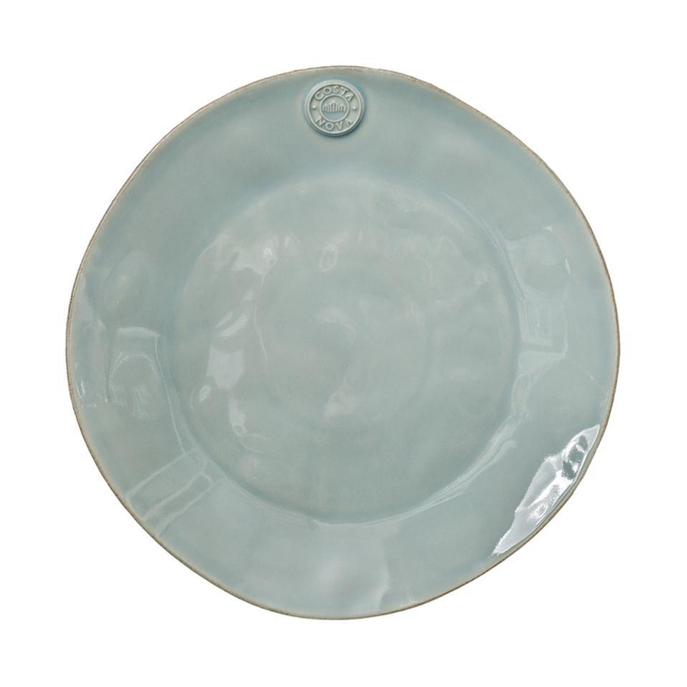 Тарелка подстановочная 32,7 см Costa Nova Nova Turquoise бирюзовая