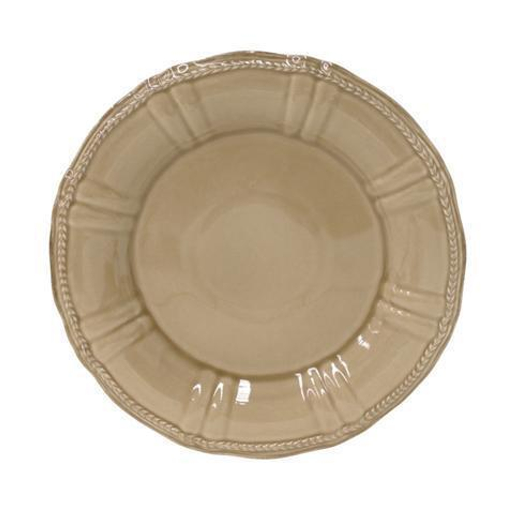 Тарелка подстановочная 32,9 см Costa Nova Village Brown коричневая