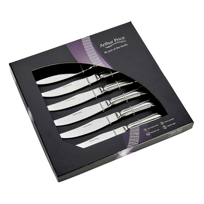 Набор ножей для стейка 6 шт, из нержавеющей стали, 21.7 см, Dubarry, Arthur Price