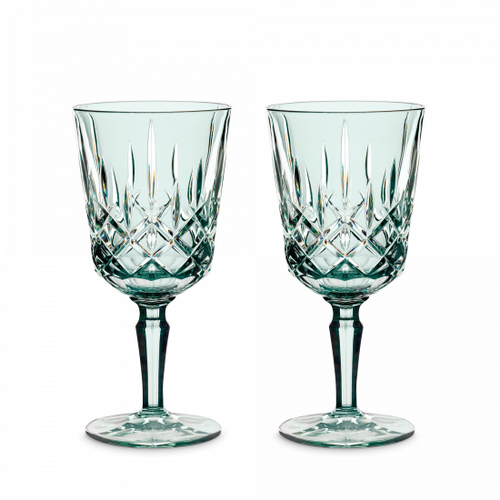 Набор фужеров 2 шт, 355 мл для красного и белого вина, мятный, Noblesse, Nachtmann