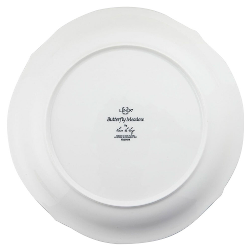 Блюдо для подачи сладостей 30,5 см, "Семья и друзья за одним столом", LEN811431, Бабочки на лугу, Lenox