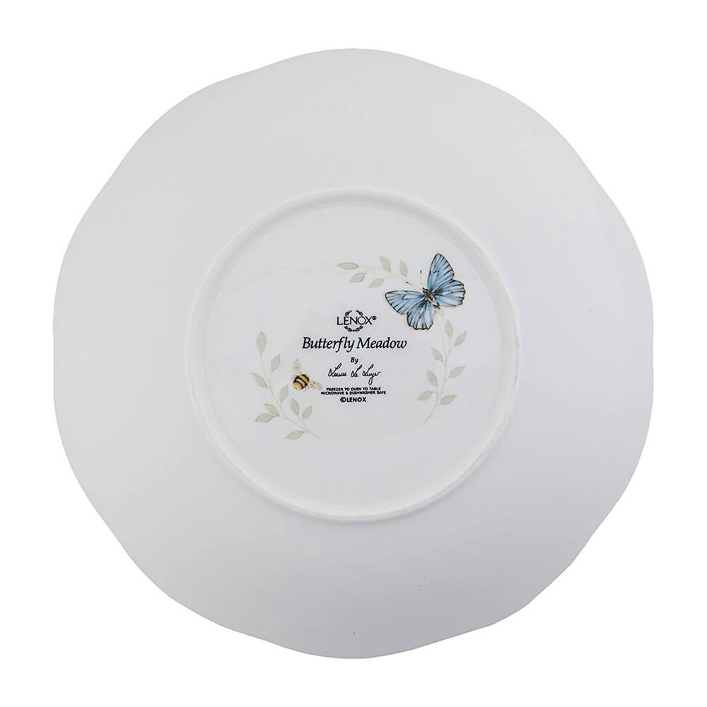 Тарелка обеденная 27,5 см, фарфоровая, LEN6083760, Бабочки на лугу, Lenox