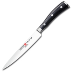 Набор кухонных ножей 5 шт + мусат+ ножницы. на темной дерев. подставке 1090370703, Classic Ikon, Wuesthof