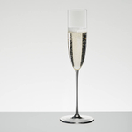 Хрустальный бокал ручной работы для шампанского Champagne Flute, 186 мл, Riedel Superleggero, Riedel