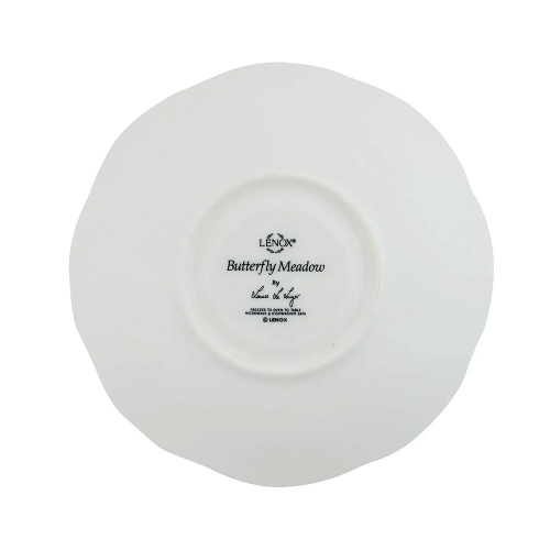 Тарелка пирожковая Монарх, 15 см, фарфоровая, LEN-1-817046, Бабочки на лугу, Lenox