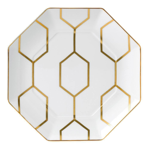 Тарелка закусочная Wedgwood Аррис 23 см, фарфор