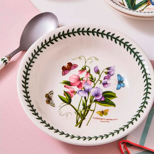 Набор тарелок для пасты 6 шт, 20 см, Portmeirion "Ботанический сад" PRT-BG45740