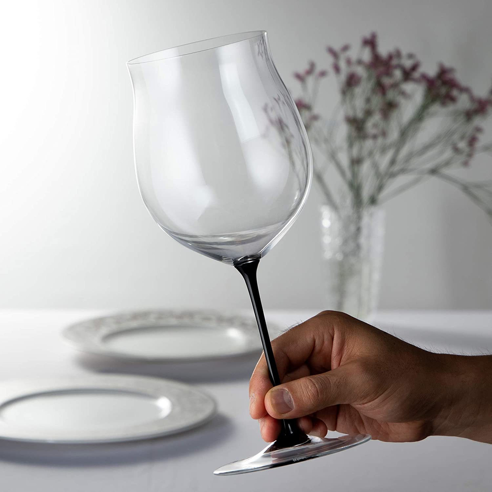 Хрустальный бокал ручной работы для красного вина Burgundy Grand Cru, 1050 мл, Sommeliers Black Tie, Riedel