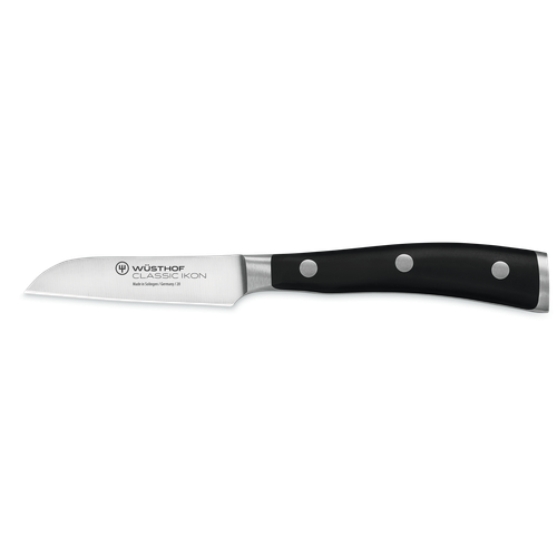 Нож кухонный стальной для чистки фруктов и овощей 1040333208, длина лезвия 8 см, коллекция «Classic Ikon», Wuesthof