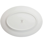Блюдо овальное Noritake Монтвейл Платиновый кант 31 см, фарфор костяной