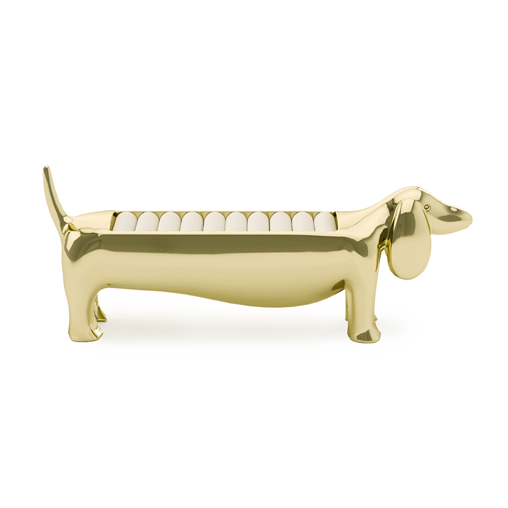 Держатель для колец Dachsie, латунь, Umbra