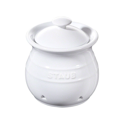 Ёмкость для хранения чеснока, 12 см, белая, Staub