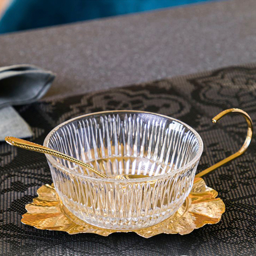 Вазочка для варенья 17,5х14,5 см Queen Anne золотая