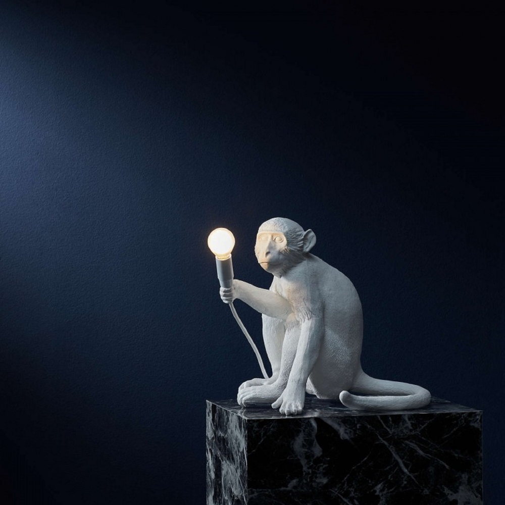 Настольная лампа Monkey Lamp Outdoor Sitting, Seletti
