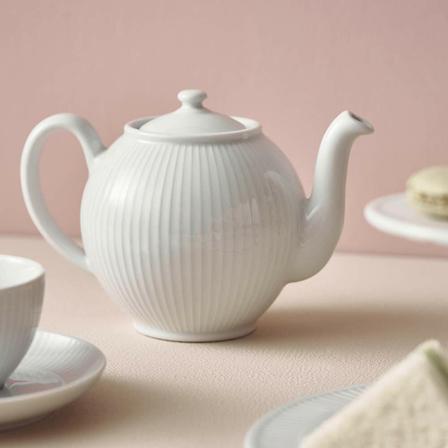 Фарфоровый чайник заварочный 0,5 л, белый, 334250BX1, Plisse, Pillivuyt