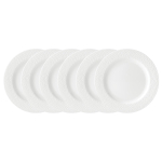 Набор десертных тарелок 6 шт, 19 см, фарфор, LEN884582-6, Текстура, Lenox в интернет-магазине качественной посуды Этикет