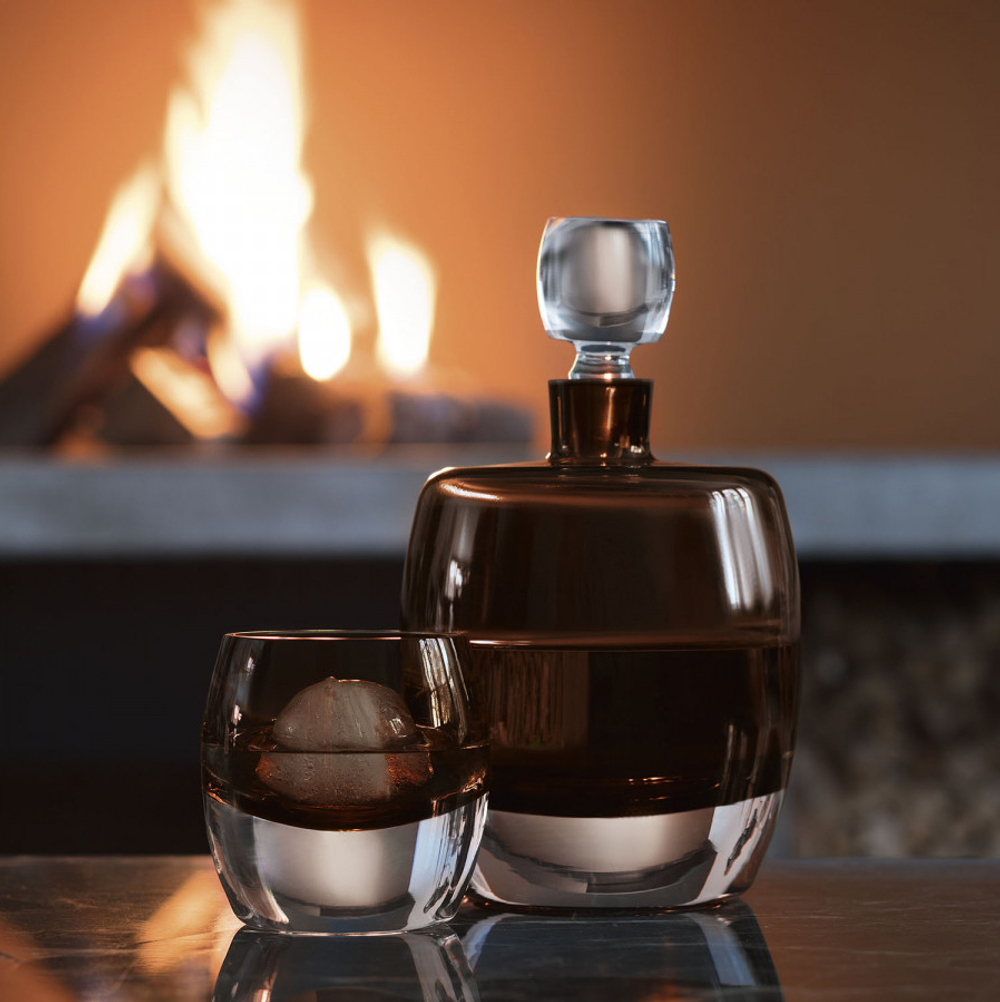 Набор из 2 тумблеров Whisky Club 230 мл коричневый, LSA International