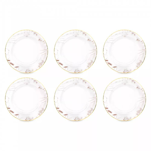 Набор тарелок закусочных 23 см, 6 шт Mix&Match Home Аурелия