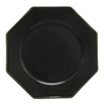 Тарелка обеденная 30,4 см Costa Nova Luzia Slate Grey черная