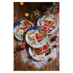 Тарелка закусочная "Зайчонок и бельчонок" 23 см, Мастерская Санта-Клауса, Certified International