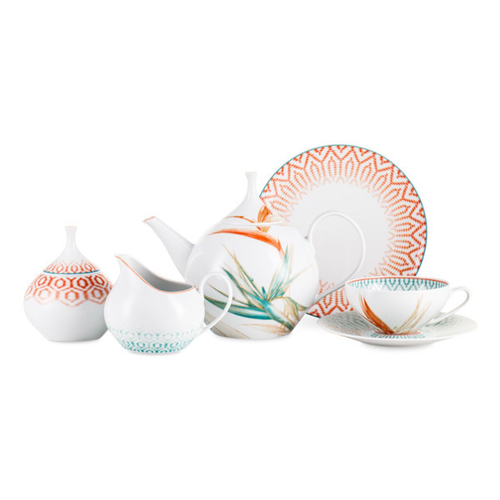 Сервиз чайный Vista Alegre Fiji на 6 персон 21 предмет, фарфор