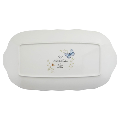 Блюдо для подачи сервировочное 38 см, Бабочки на лугу, Lenox