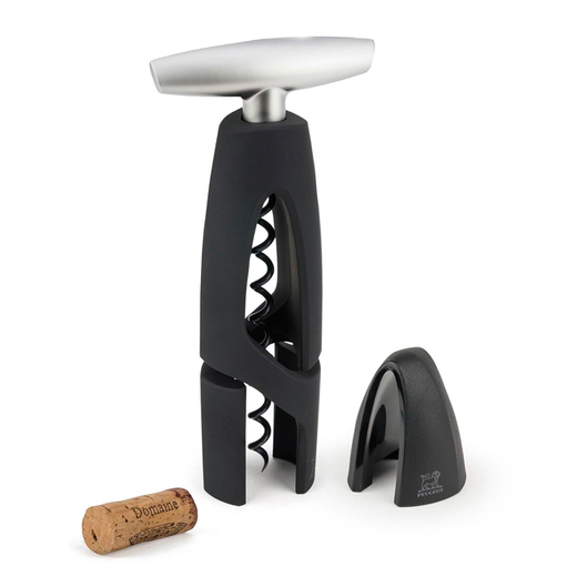 Штопор для вина механический, черный, Altar, Peugeot Vin