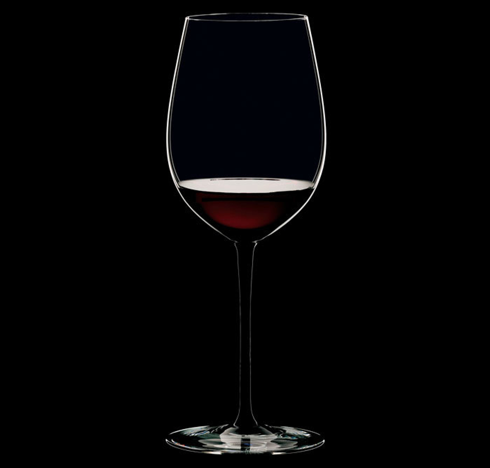 Хрустальный бокал ручной работы для красного вина Bordeaux Grand Cru, 860 мл, Sommeliers Black Tie, Riedel