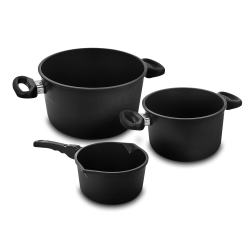 Алюминиевая кастрюля с антипригарным покрытием AMT I-926 26 см, 6.5 л, Frying Pans Titan, АМТ