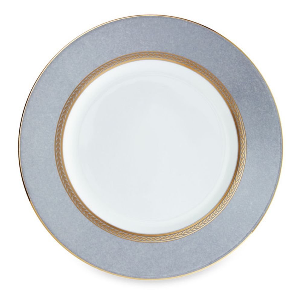 Тарелка закусочная Wedgwood Ренессанс 20 см, фарфор, серая