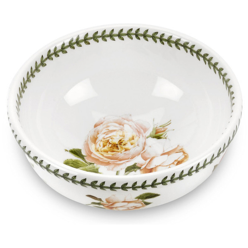 Салатник Portmeirion "Ботанический сад. Розы. Тамора, персиковая роза" 20см